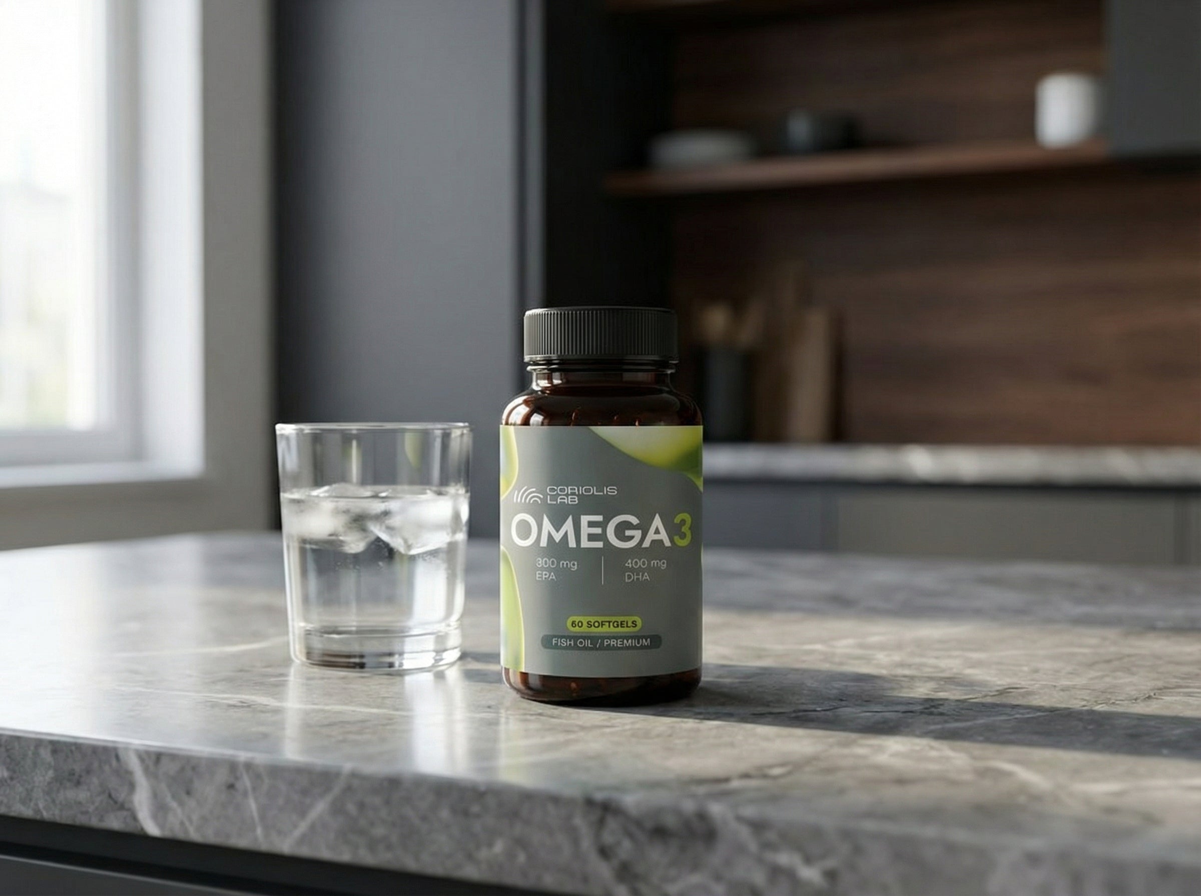 Omega 3 Premium 800mg EPA y 400mg DHA | Salud cardiovascular y claridad mental