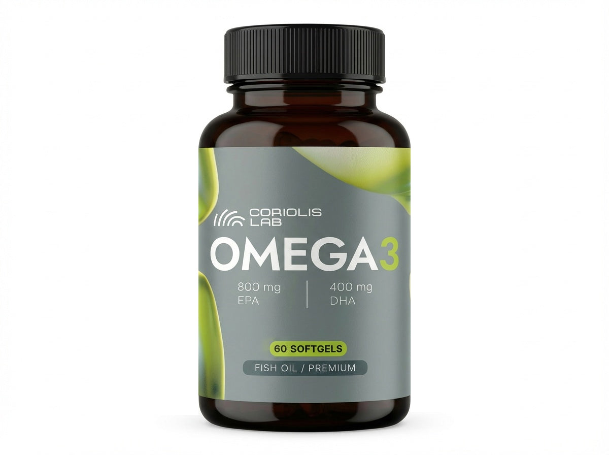 Omega 3 Premium 800mg EPA y 400mg DHA | Salud cardiovascular y claridad mental